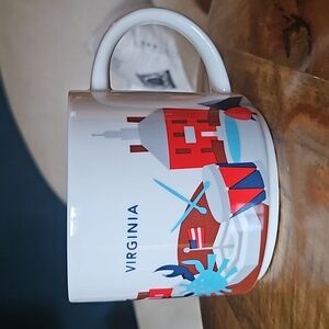 Starbucks You Are Here Virginia Collection Retired 14oz Mug See Video!